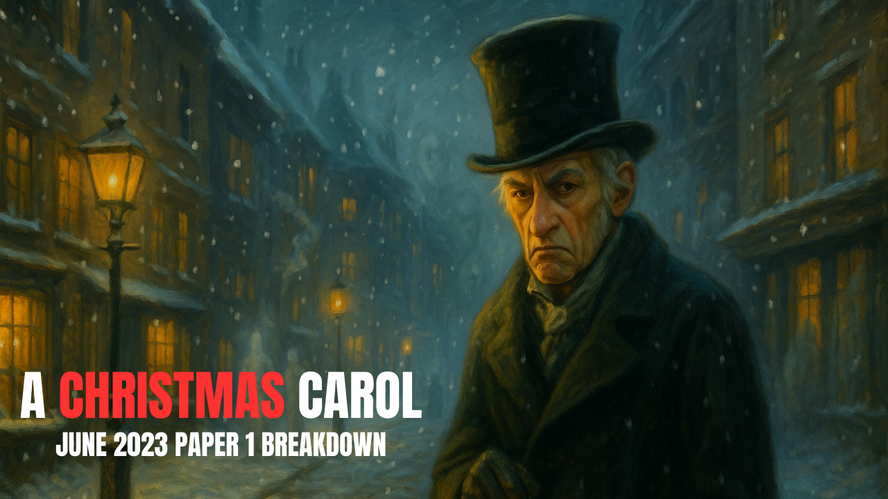 A Christmas Carol Grade 9 Model Answer June 2023 Paper 1