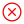 Cross icon