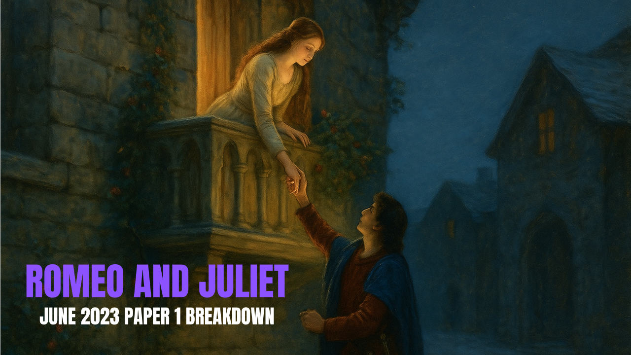 Romeo and Juliet Grade 9 Model Answer June 2023 Paper 1
